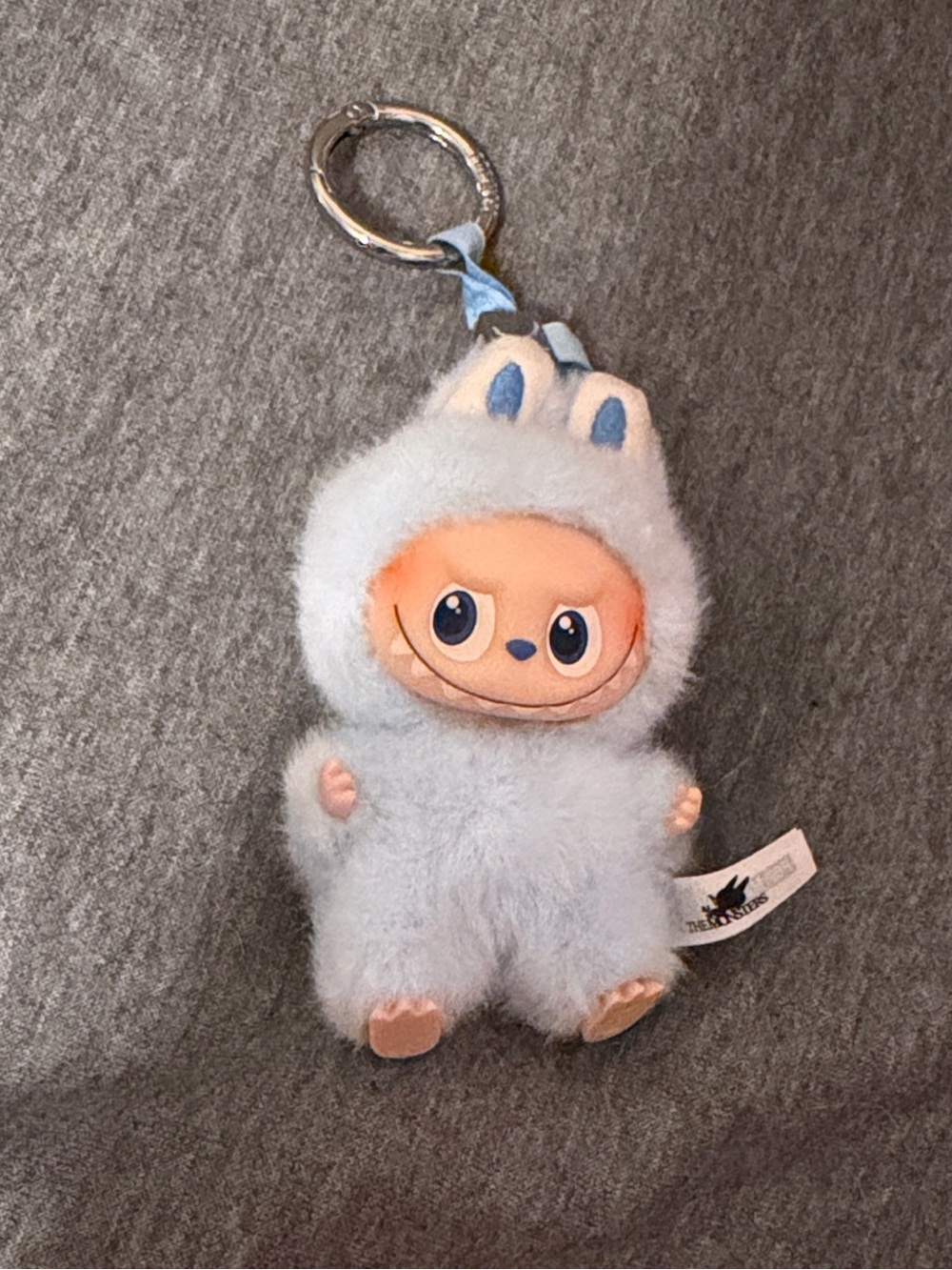 Labubu Pin for Love Pendant Key Chain Letter D